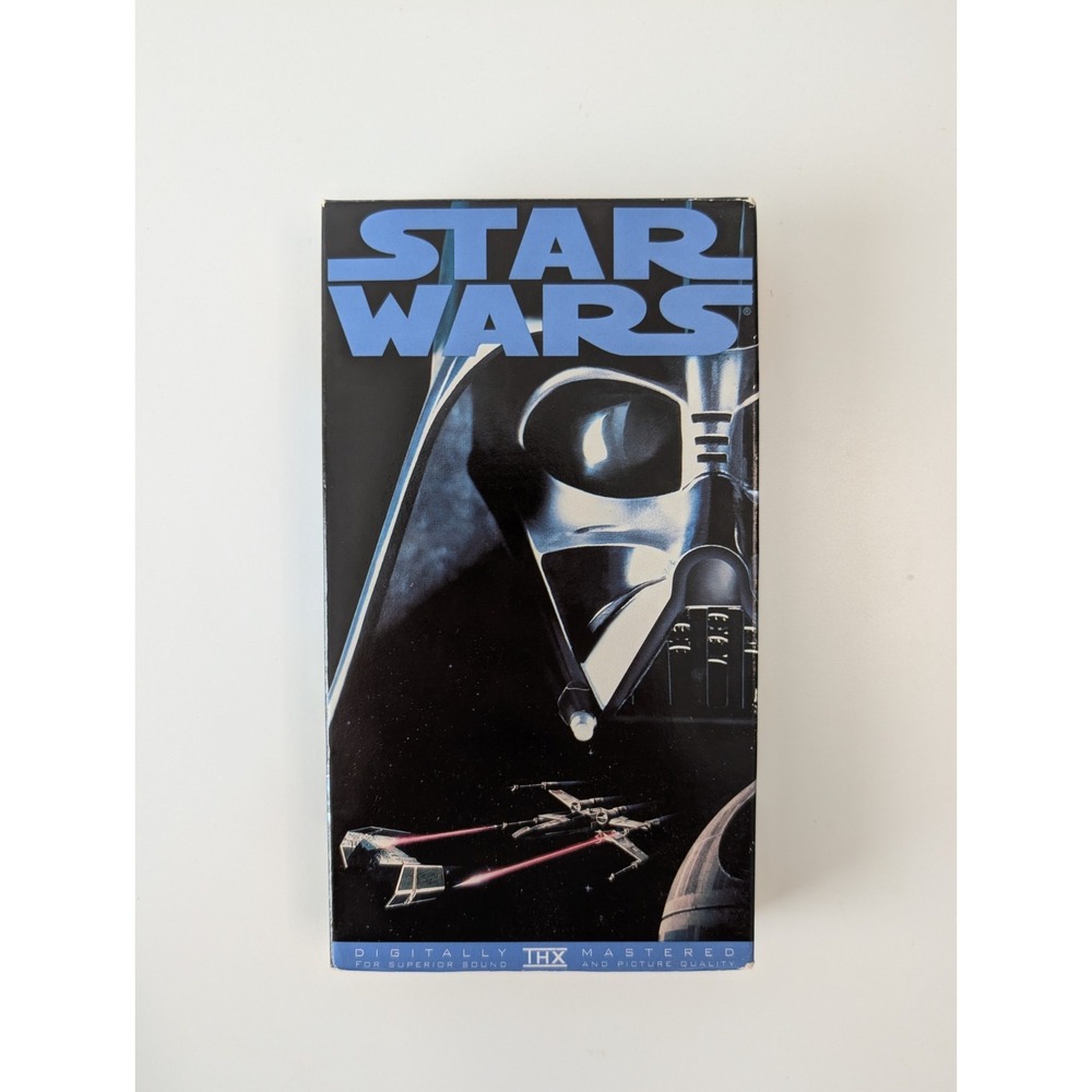Star Wars VHS Movie A NEW HOPE Video Tape THX "Digitally Mastered" 23A Lucasfilm